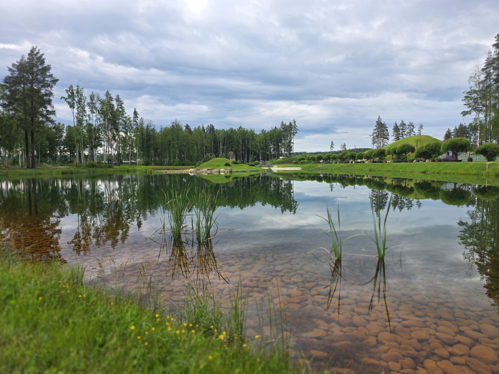 Форест Вилладж — водоём и берег