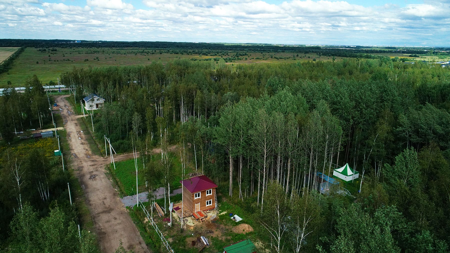 Графская Усадьба — дороги